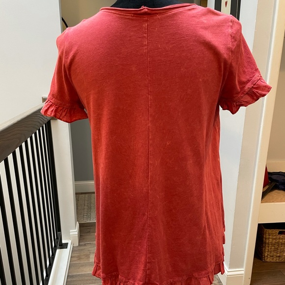 Altar’d State Ruffle Tee ❣️ - Picture 5 of 5